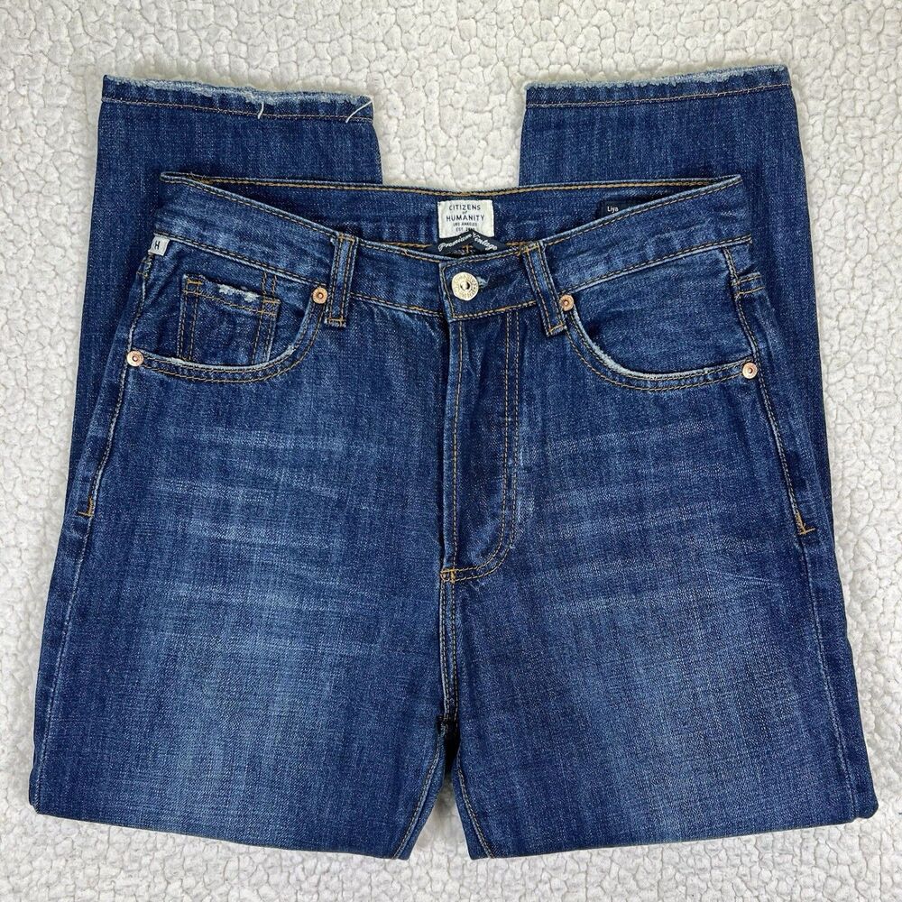 Citizens Of Humanity Jeans Women's Size 26 (Actual 27x24) Liya High Rise Crop